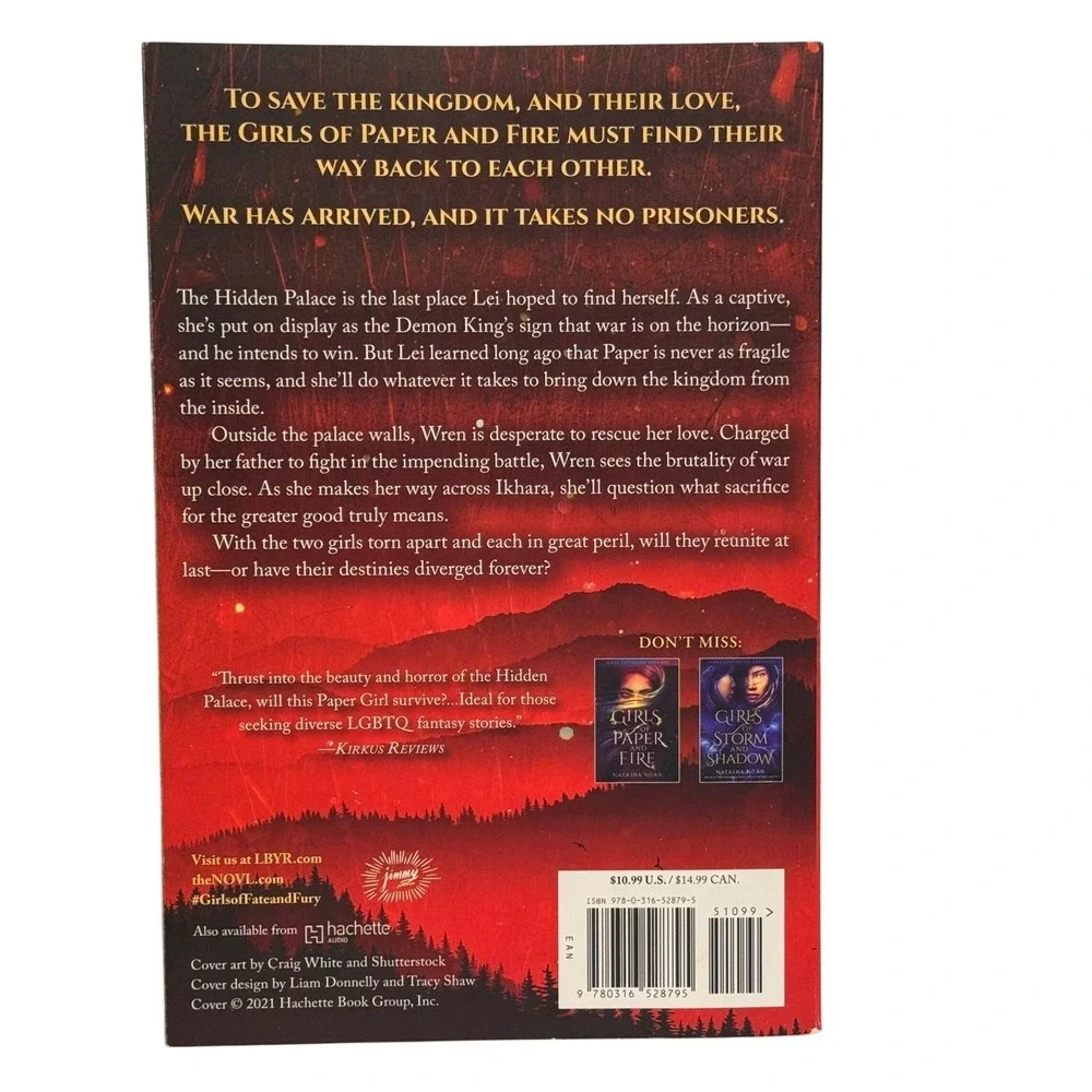 Natasha Ngan Girls of Fate‎ and Fury Paperback Fantasy LGBTQ Romance